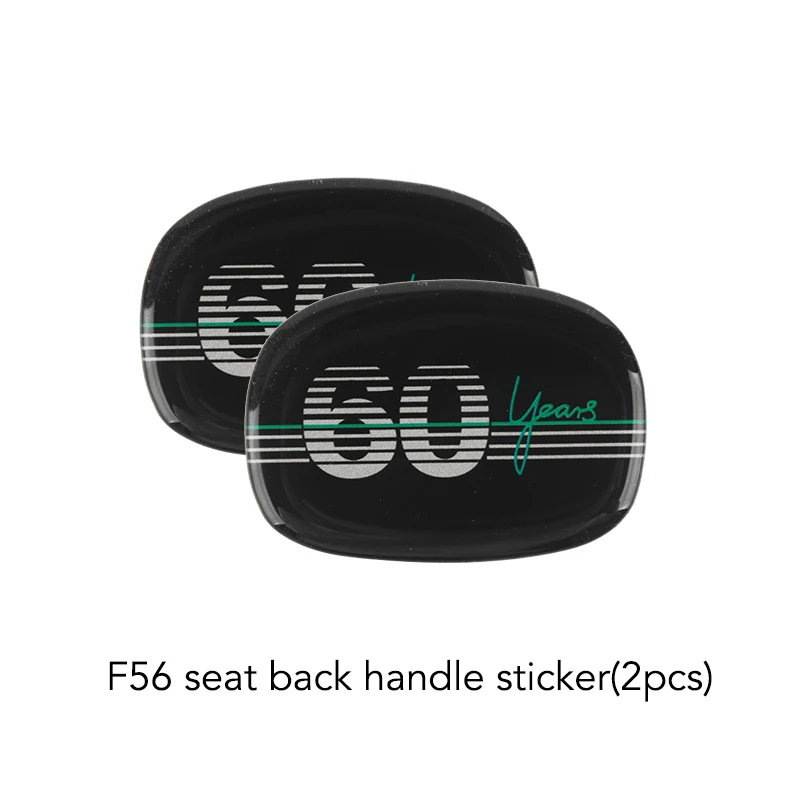 F56 Sear Handle(2) Для MINI Cooper хэтчбек F56 весь внутренний углеродного волокна Стикеры Наклейка Обложка ручка вентиляционное консоли Панель Корпус случае аксессуары - Название цвета: F56 Sear Handle(2)