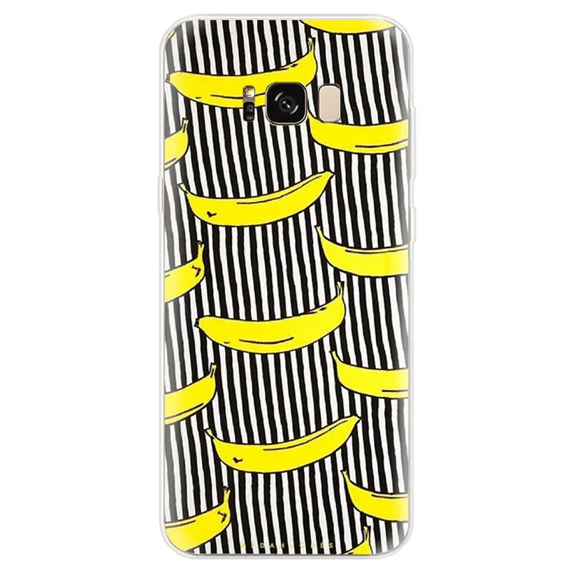 Силиконовый чехол для Samsung Galaxy J1 J3 J4 J5 J6 J7 S9 plus A3 A5 A7 A8 A30 A50 2016 2017 2018 Funda banana A006 |