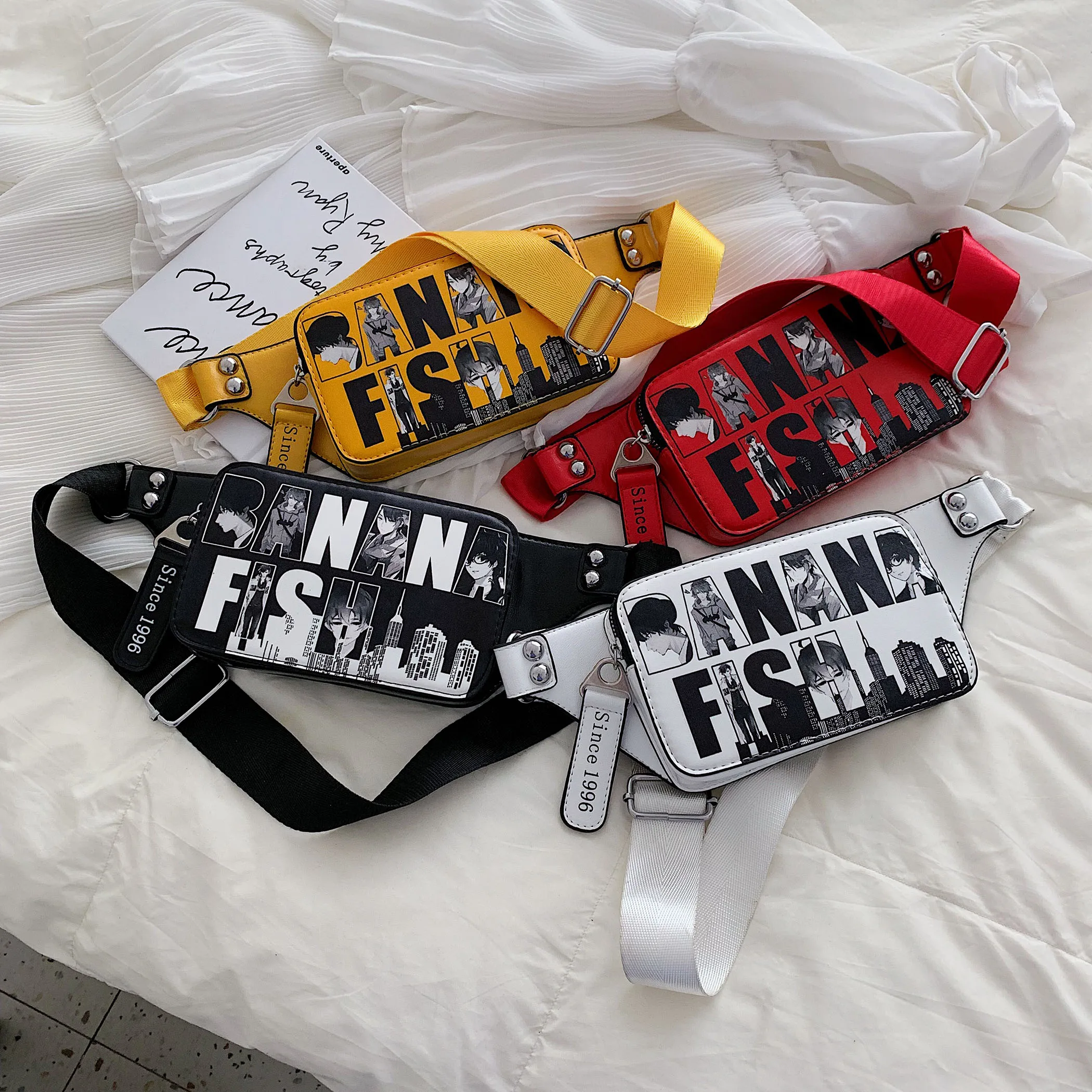 Поясная сумка с граффити для женщин дизайнерская нагрудная женские модные