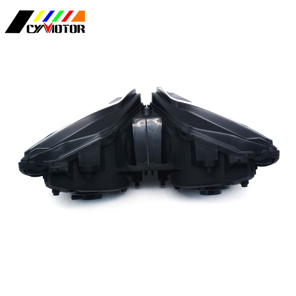 Передняя фара мотоцикла для YAMAHA YZF R1 YZFR1 2002 2003 02 03 уличный велосипед|Накладки и