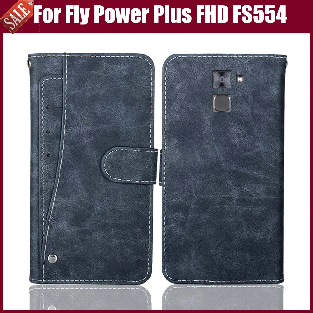 Новый дизайн! Чехол Fly Power Plus FHD FS554 роскошный кожаный чехол с откидной крышкой
