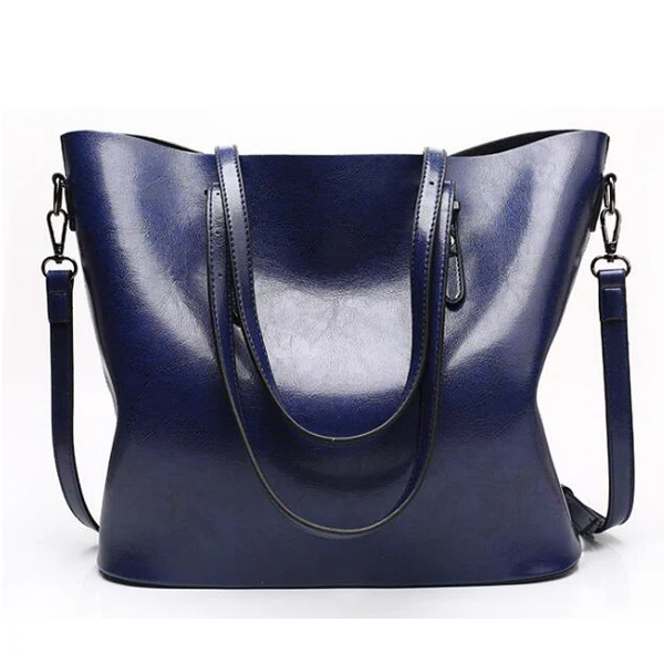 HJPHOEBAG новые сумки-тоут модные роскошные сумки женские сумки дизайнерские большие сумки-ведро женские кожаные сумки через плечо YC002 - Цвет: blue