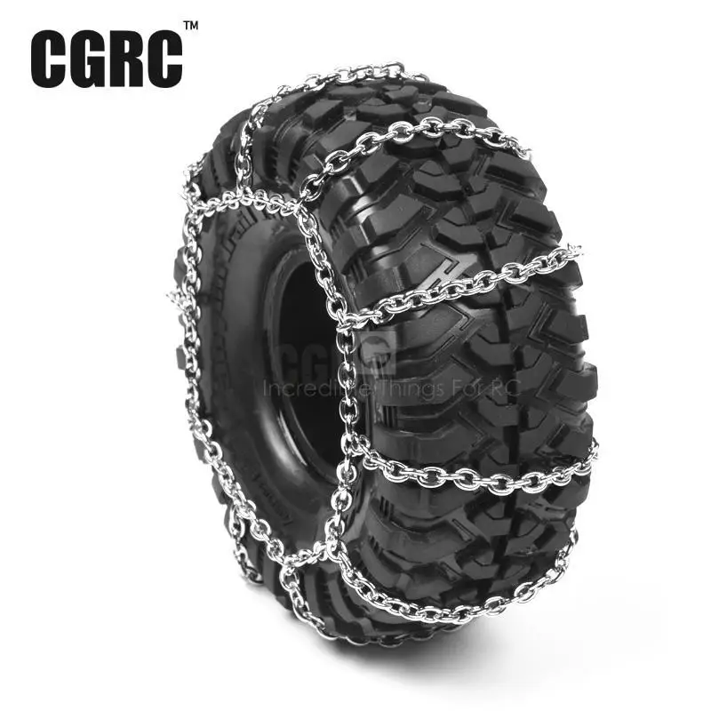 4 шт. моделирование снега шин цепь для Tamiya CC01 осевой SCX10 90047 90046 RC4WD D90 Traxxas Trx Trx4 1/10 Rc