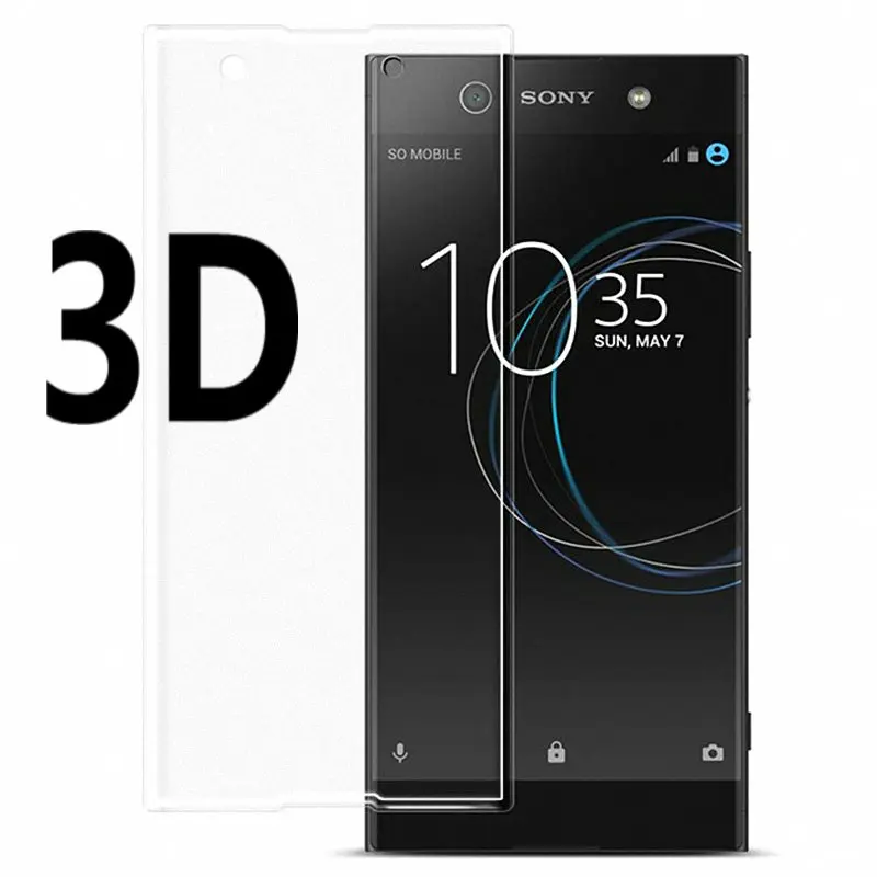 Для Sony Xperia XA1 Ultra XA2 3D полное покрытие Закаленное стекло Защитная пленка для экрана
