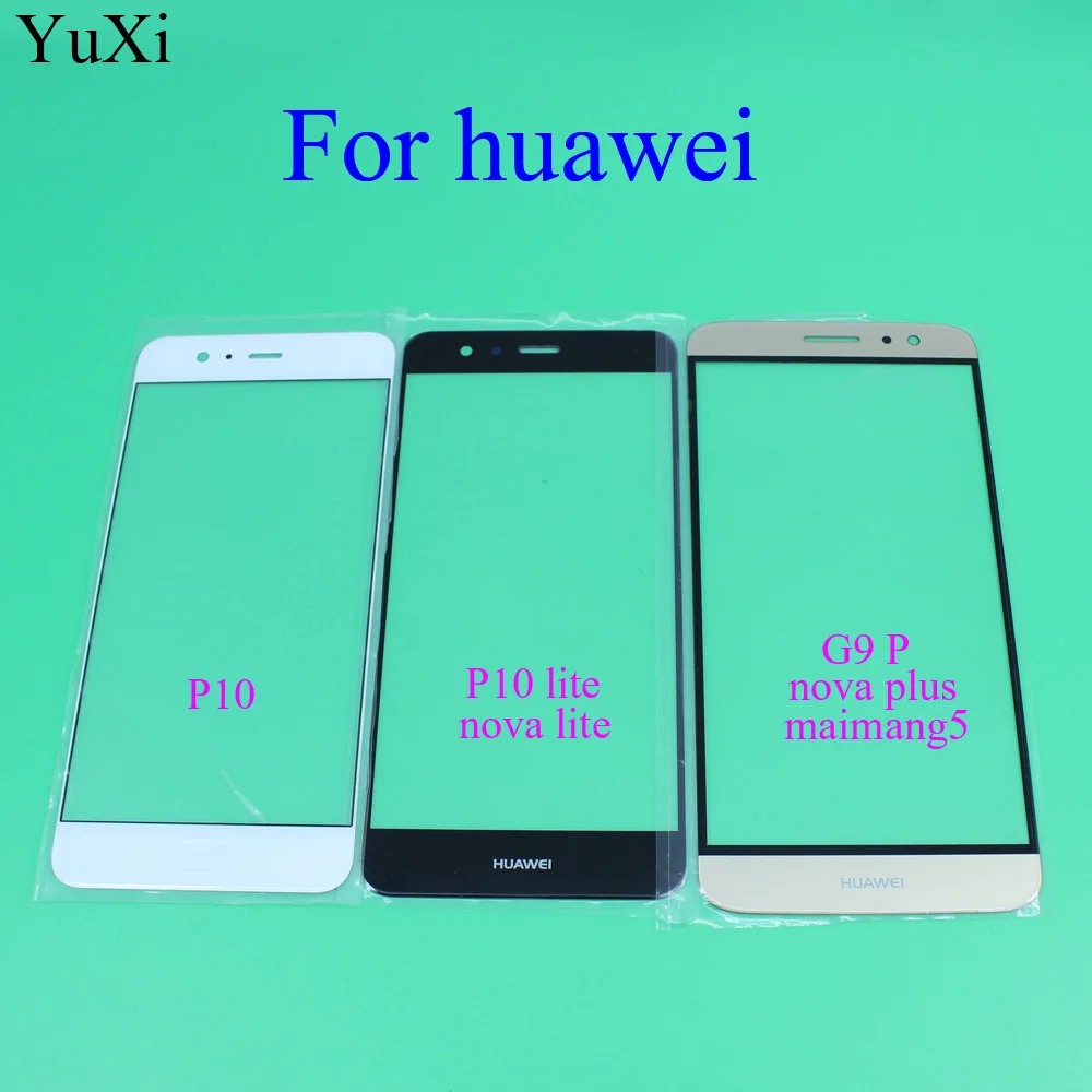 Замена ЖК переднего сенсорного экрана Стекло Внешний объектив для huawei P10 Lite/Nova Lite для maimang5 WAS-LX1 2 WAS-LX3 WAS-L03T