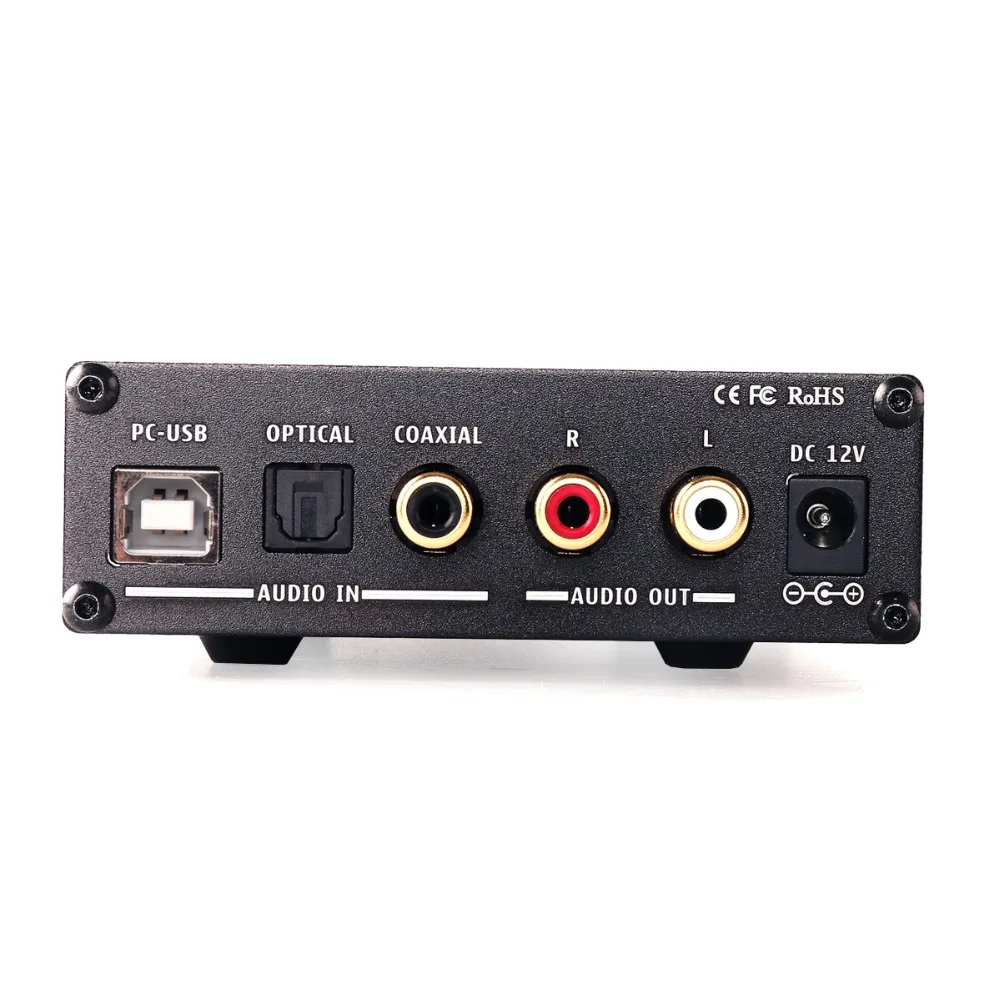 KGUSS DAC-K3 TPA6120 2,0 Мини HIFI USB DAC декодированный аудио усилитель для наушников 24BIT 192 кГц OPA2134 AMP DC12V