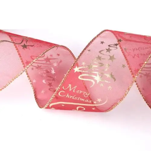 Luxury Red Xmas Tree Ornament Home Shopping Mall Christmas Ribbon Decorations Party Supplies Increase Festival Atmosphere NEW | Дом и сад