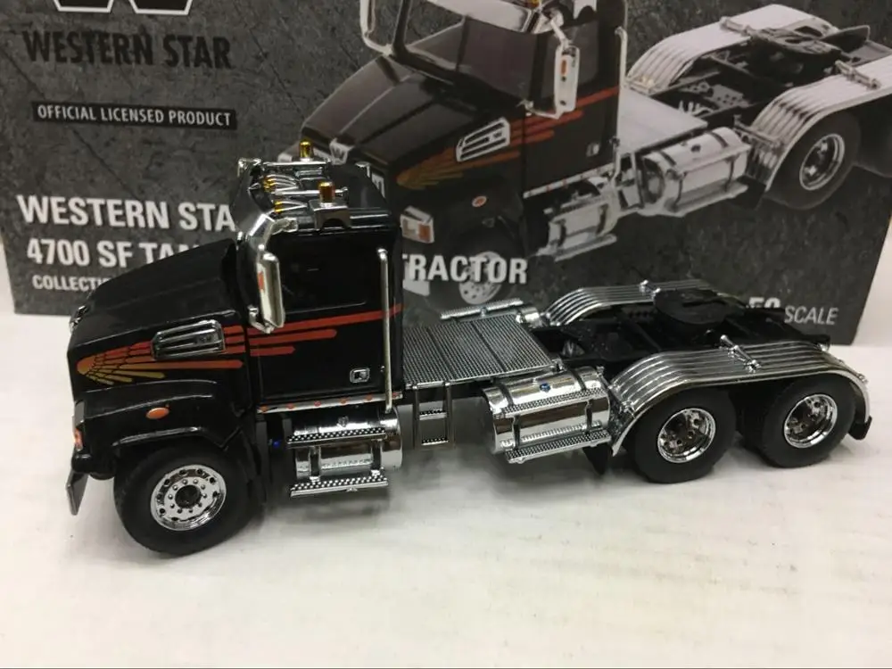 Тандемный грузовик Western Star 4700 SF трактор масштаб 1/50 от бренд Diecast Masters DM71036|Наземный