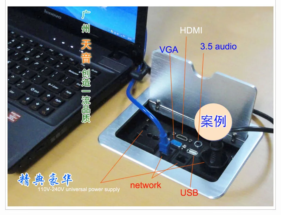 Настольная розетка/Скрытая/коробка для мультимедийной информации/Сеть RJ45 USB HDMI