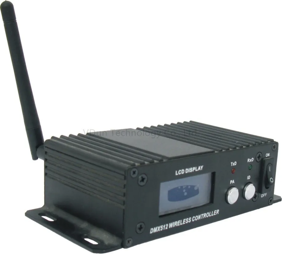 DMX512 беспроводной передатчик приемник 2 в 1 2,4 ГГц XLR DMX DJ повторитель светодиодный контроллер освещения сцены ЖК-дисплей