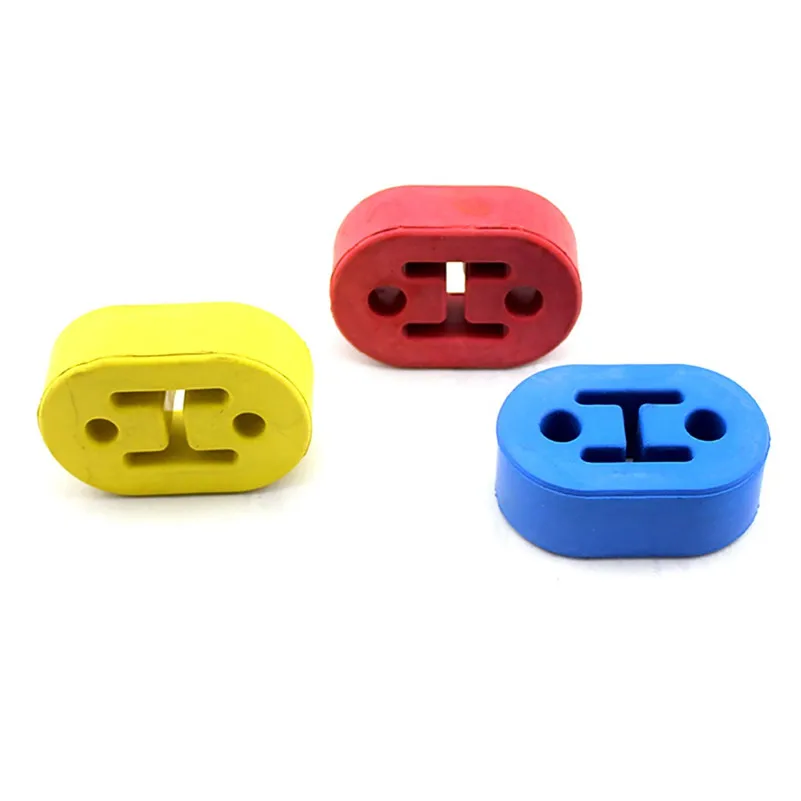 Авто выхлопная труба 2 отверстия клей Вешалка глушитель модифицированный два