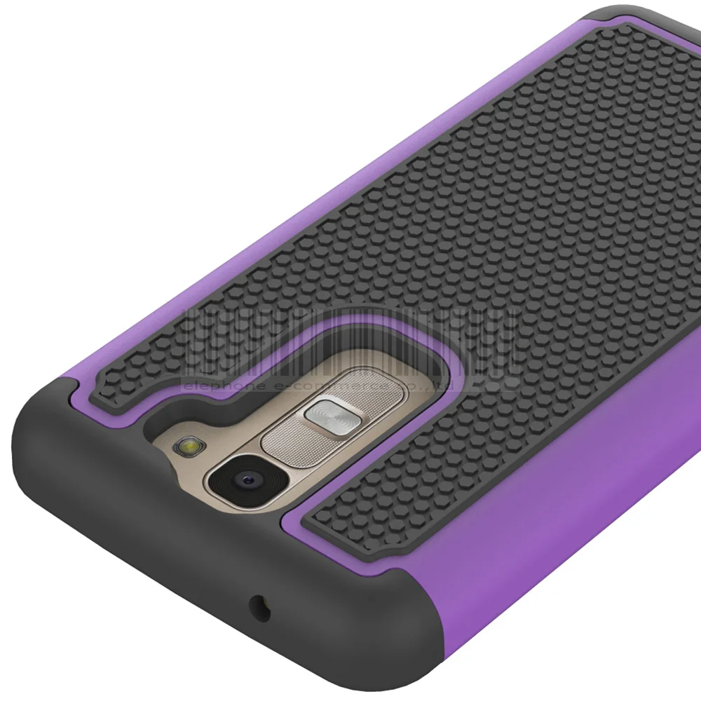 Dual Layer Rugged Impact Hybrid Silicone Armor Hard Case For LG K7/Tribute 5 LS675/M1 X210 X210DS MS330 Shockproof Cover | Мобильные