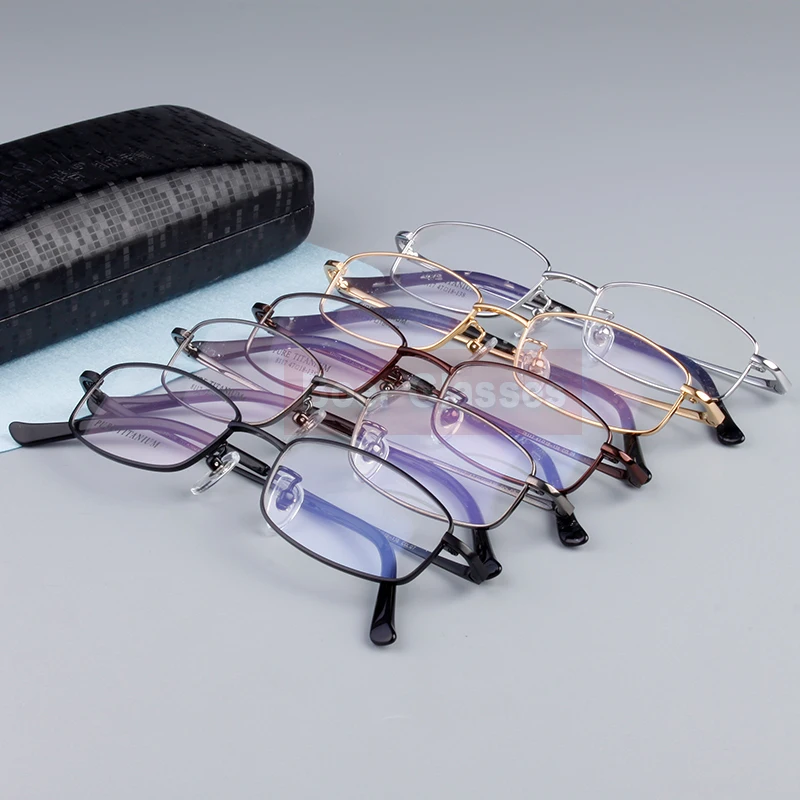 Ульсветильник кие титановые полные очки Классическая оптика оправа для
