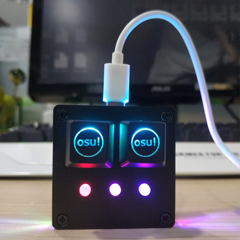 HFSECURITY DIY черный OSU! Клавиатура V4 Для Windows 5 клавишная игровая клавиатура USB 2 0 с