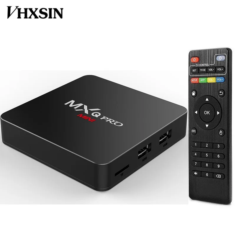 VHXSIN 5 шт./партия mxq Pro MINI 4 K Android 7 1 tv Box Amlogic S905W четырехъядерный 2 Гб 16 смарт-ТВ коробка