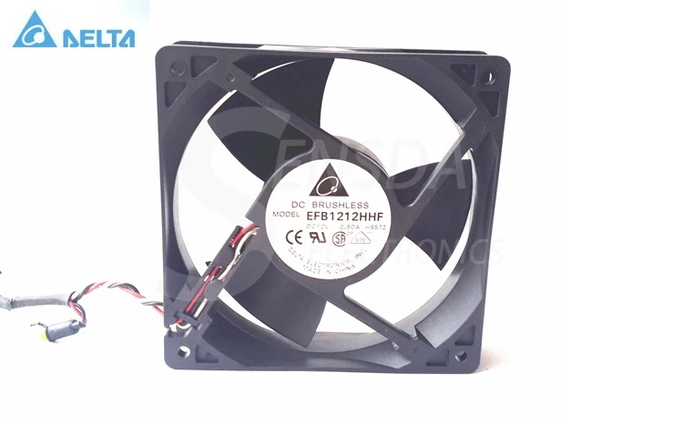 Для delta EFB1212HHF 120 мм 12 см для CISCO DC 12V 0.80A сервер осевой вентилятор охлаждения|cooling