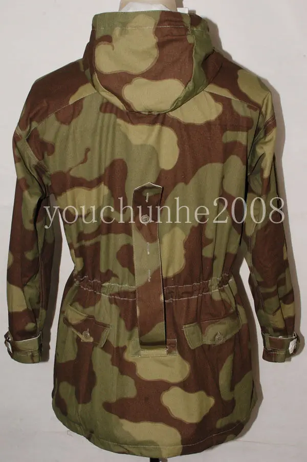 Немецкий Итальянский камуфляж Второй мировой войны и белый Реверсивный SMOCK