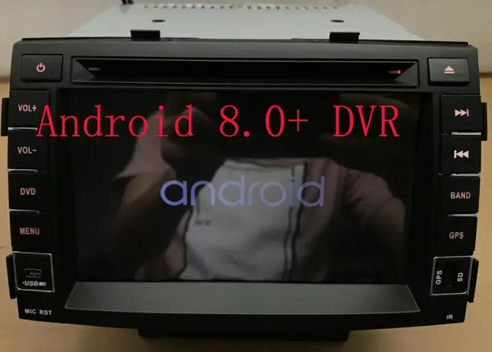 Android 8.0-DVR BYNCG " 2din Android 8,0 автомобильный dvd-плеер для kia sorento 2006-2012 с 2G ram Wifi 3g gps Bluetooth MP3/4 Радио сенсорный экран - Цвет: Android 8.0-DVR