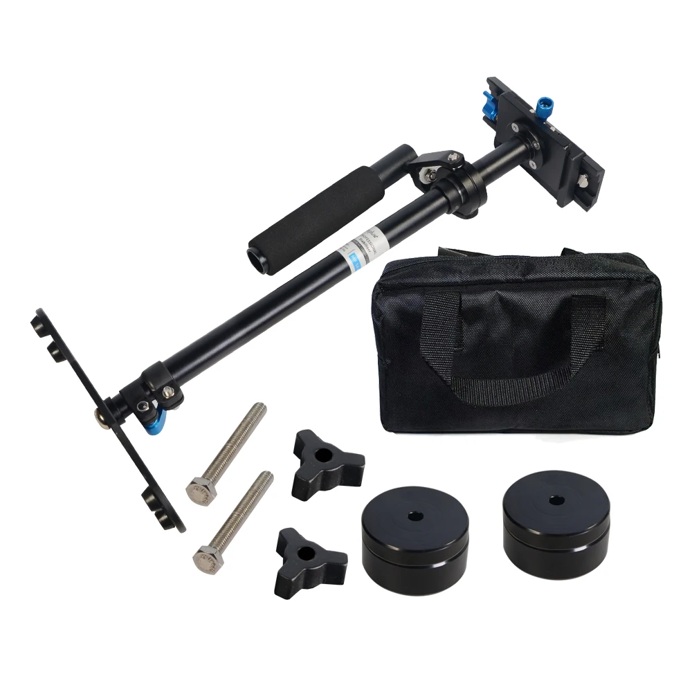 Портативный Ручной Стабилизатор MCOPLUS 40 см стабилизаторы для видеокамеры Steadycam