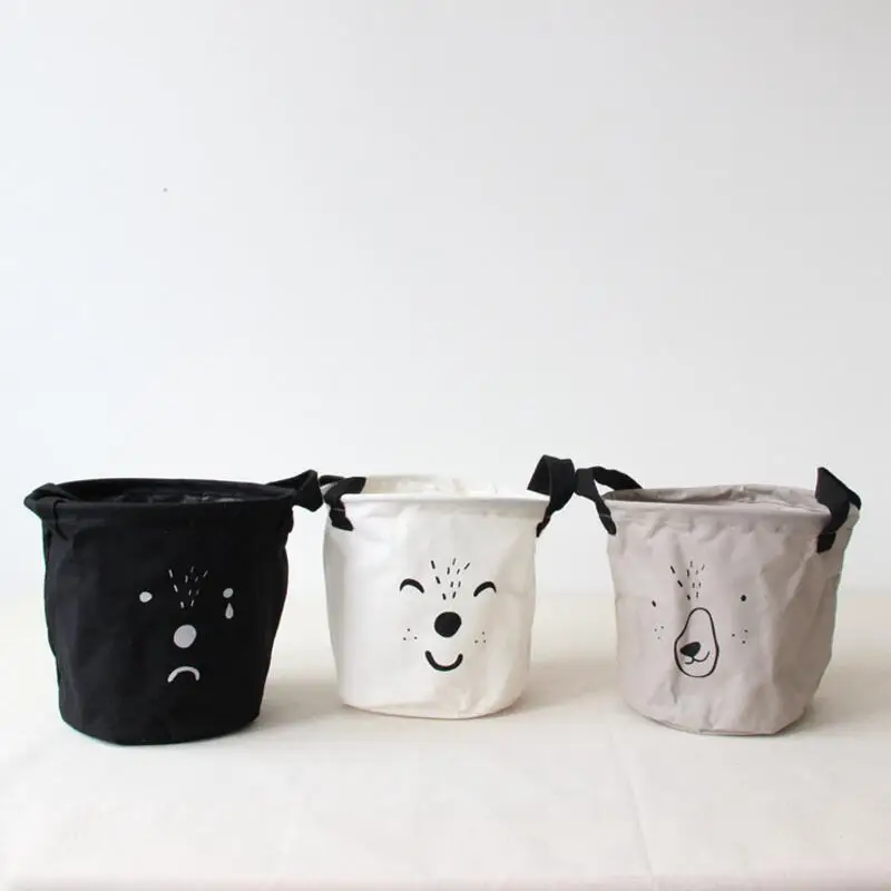 Новый Популярный мультяшный ящик для хранения игрушек органайзер складной