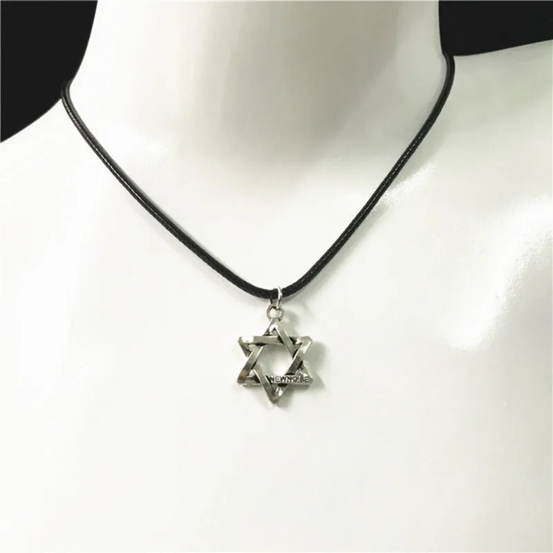 Ожерелье чокер с подвеской 6 звезд для мужчин и женщин|choker fashion necklaces|choker necklacefashion