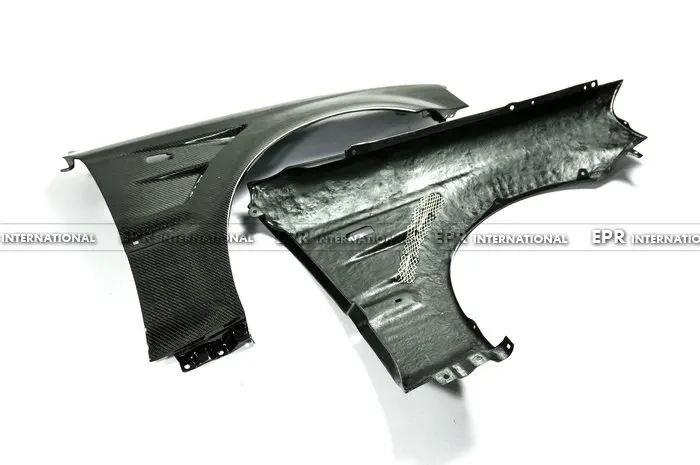 Автомобильный Стайлинг для Honda EK Civic 1999 2000 углеродное волокно вентилируемое