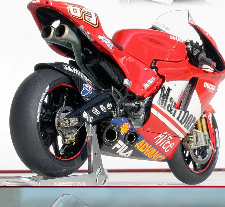 Модель DUCATI Desmosedici для сборки мотоцикла масштаб 1/12 строительные наборы DIY Тамия