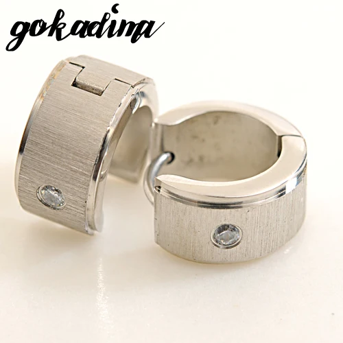 Акция! Bijioux серьги HUGGIE из нержавеющей стали 316l мужские серьги-кольца для рокеров