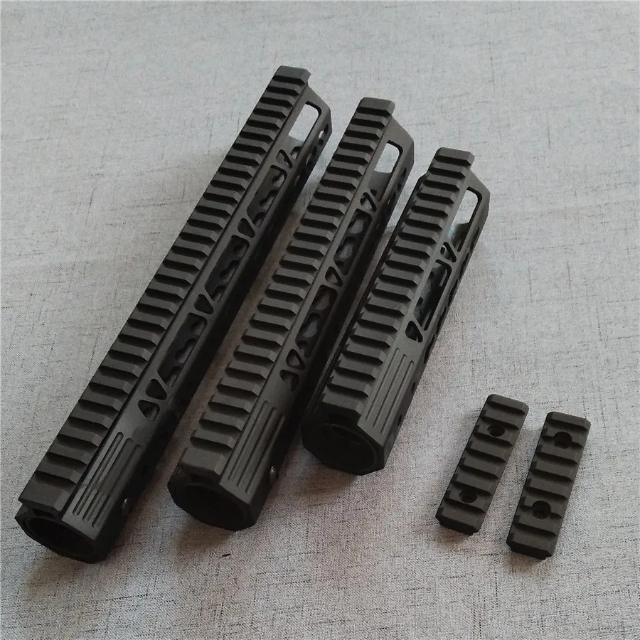 " 10" 1" 15" AR15 Тяжелая поплавок Keymod Handguard Пикатинни для охоты тактическая винтовка прицела стальная бочка гайка