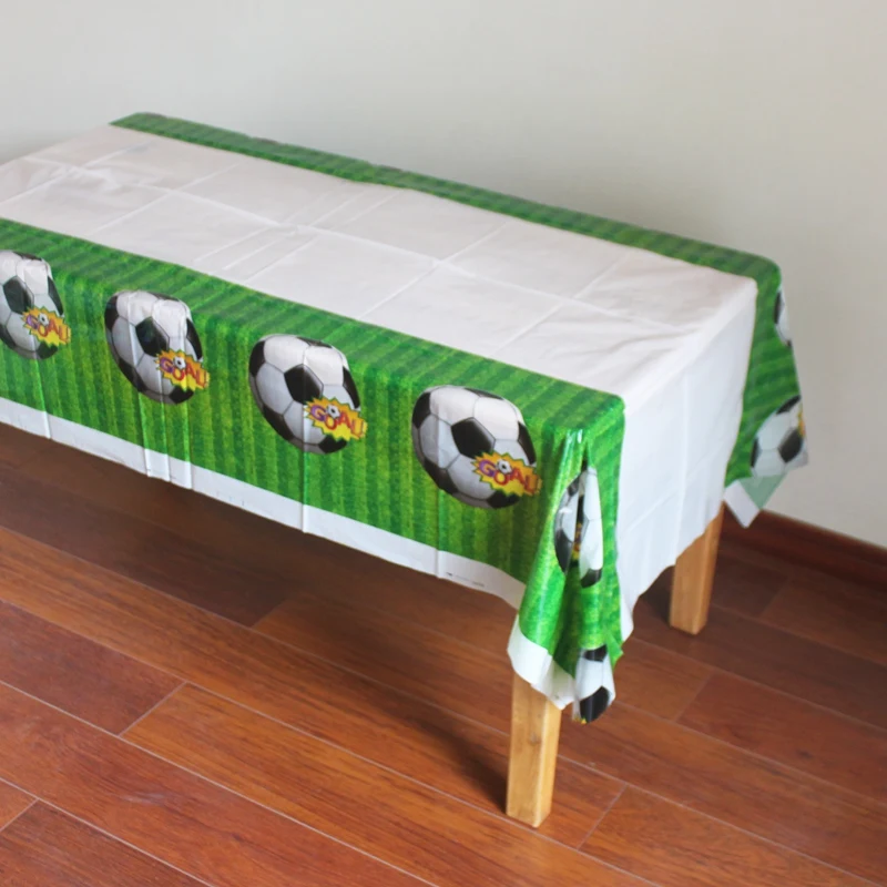Одноразовая Пластиковая скатерть для стола футбольного водонепроницаемая и