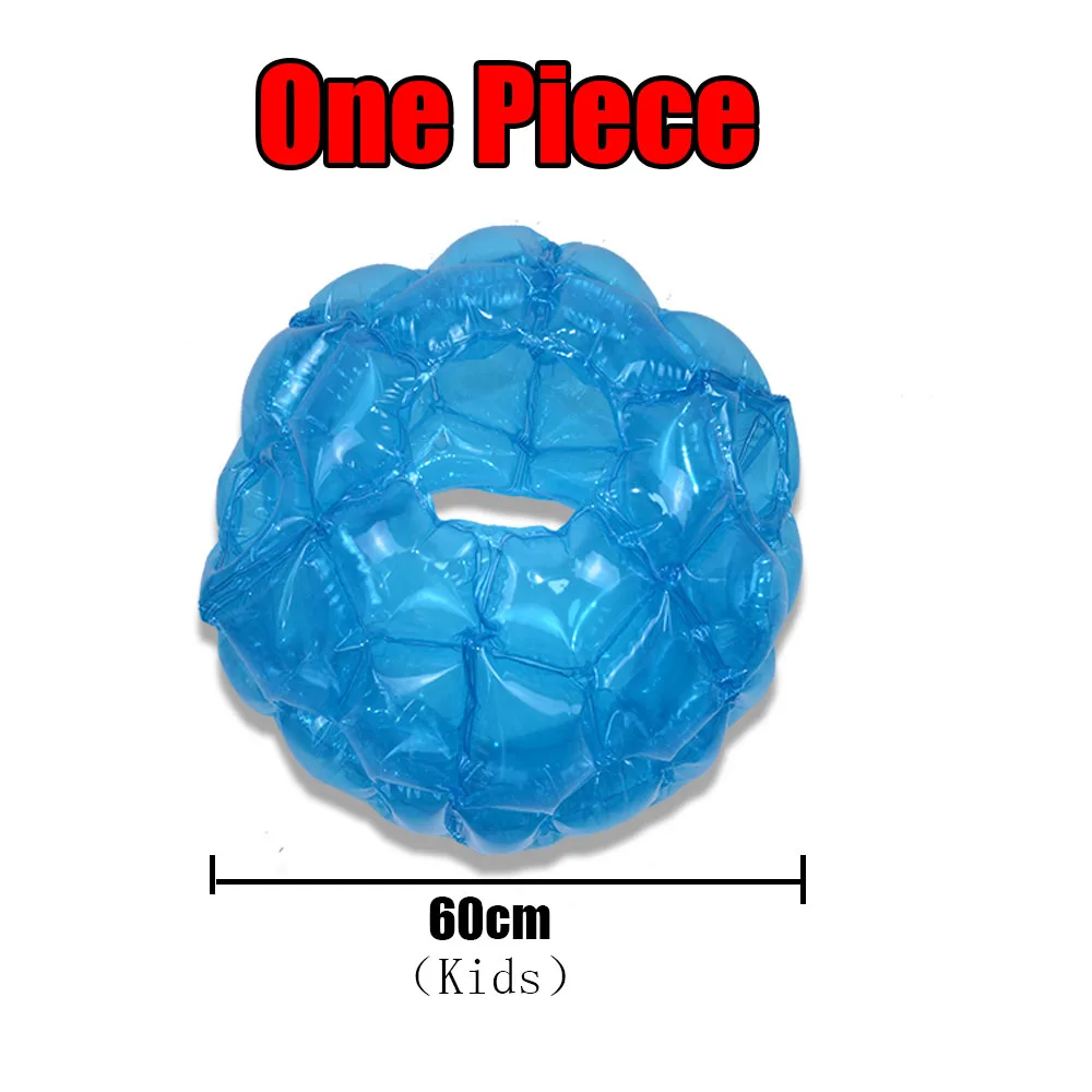 One piece 60cm 60 см, 90 см столкновения тела бампер мяч дружественный для детей смешные тела пробивая мяч наружной деятельности надувные пузырьковые буферные шары - Цвет: One piece 60cm