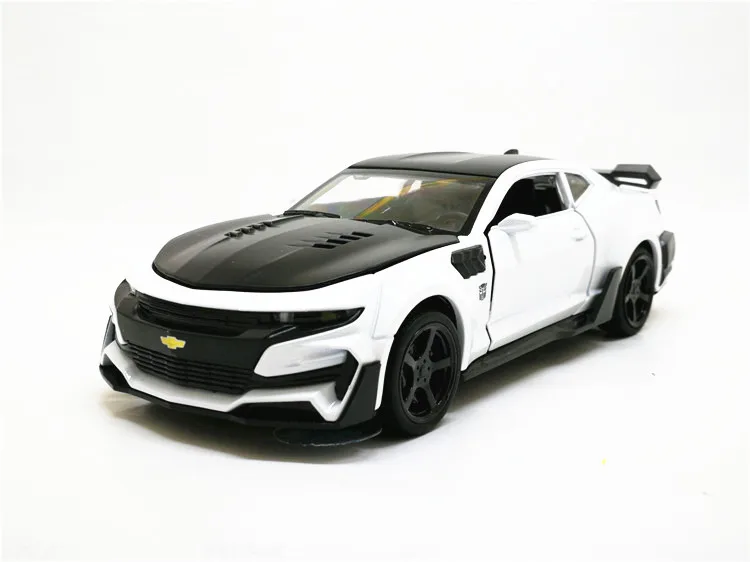 White 1/32 отличная литая спортивная модель автомобиля Размер 16 см Металлический корпус 4 открытые двери уровень сбора 5 Доступные цвета - Цвет: White