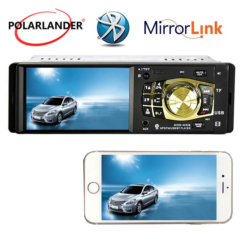 

4.1 Inch Multilanguage Remote Control 2018 Newest 1 Din Car MP5 Player Car Radio Audio Video TF USB Port Support Bluetooth