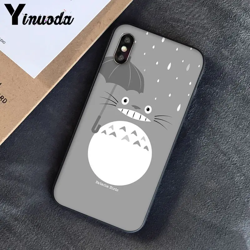 Чехол для телефона Hayao Miyazaki Totoro iPhone 13 SE 2020 6S 6plus 7 7plus 8 8Plus X Xs MAX 5 | Мобильные телефоны