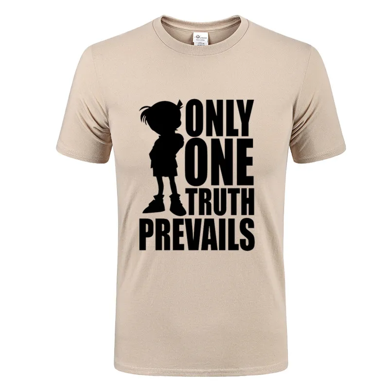 2017 новейший чехол для аниме закрытые детективы Конан мужские футболки с коротким