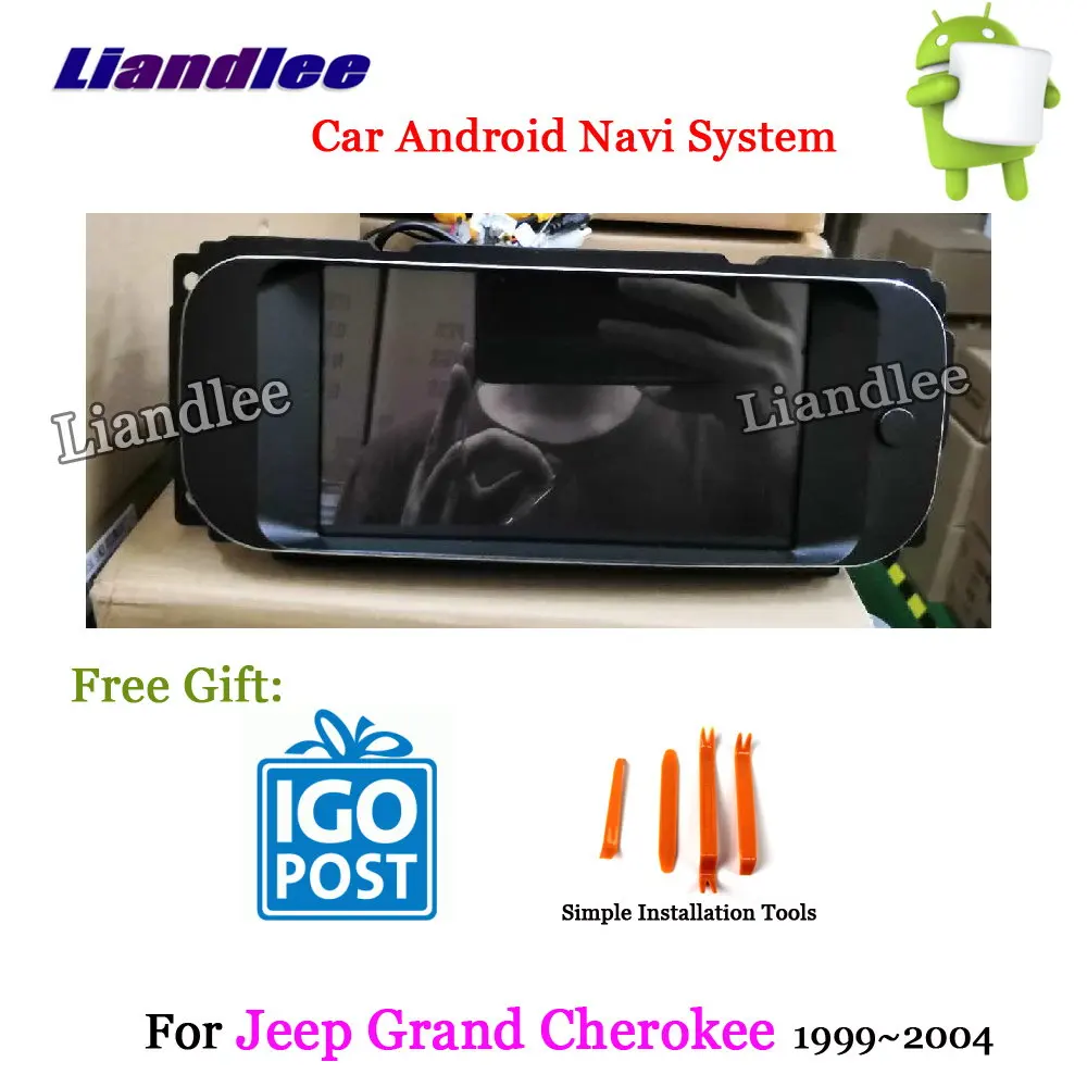Standard Liandlee автомобильная система Android для Jeep Grand Cherokee 1999~ 2004 Радио Стерео Carplay gps Navi Карта Навигация HD экран мультимедиа - Цвет: Standard