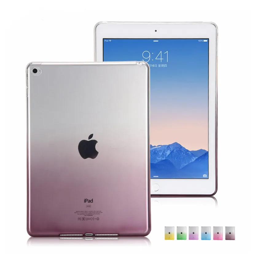 Чехол для IPad Air 1/Air 2 (Ipad 5 6) новый мягкий прозрачный Ультратонкий чехол из ТПУ с