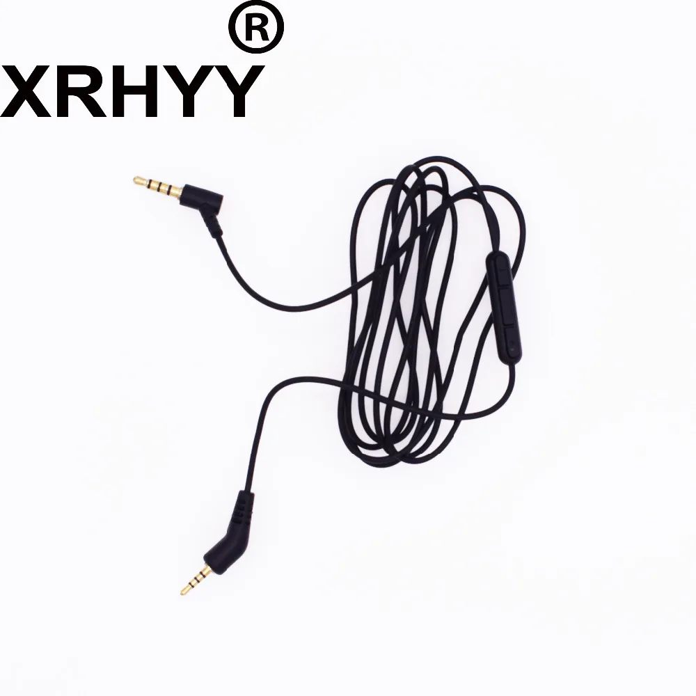 XRHYY Black Replacement Ear Pads Headband Cushion& Audio Cable For Bose Quiet Comfort 3 QC3 Headsets+ Free Rotate Cable Clip