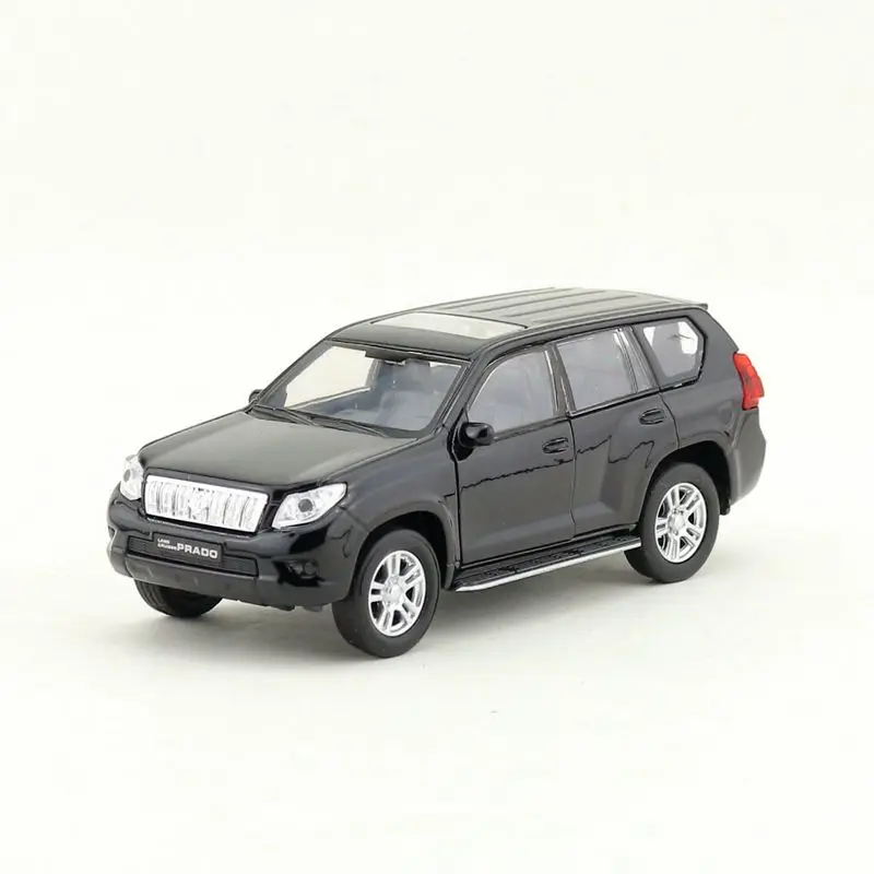 WELLY 1/36 масштабная модель автомобиля игрушки Toyota Land Cruiser Prado SUV литая модель металлическая игрушка для подарка, для детей, коллекция