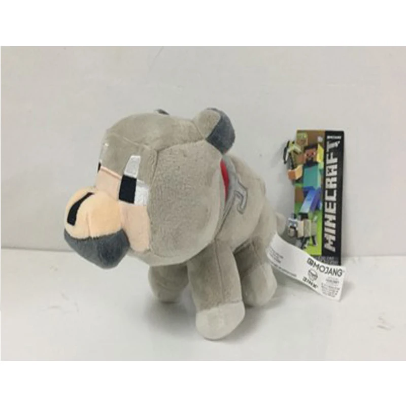 18-26 см 2019 Новейшие мини-игрушки куклы зомби Снежный голем Steve Wolf Duck Ocelot игры Мягкие