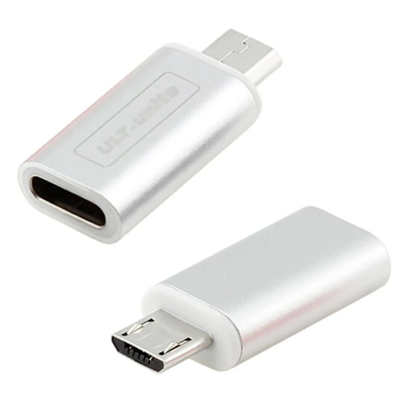 Переходник с USB 3 1 Type C мама на Micro B папа карта портом для зарядки и передачи данных