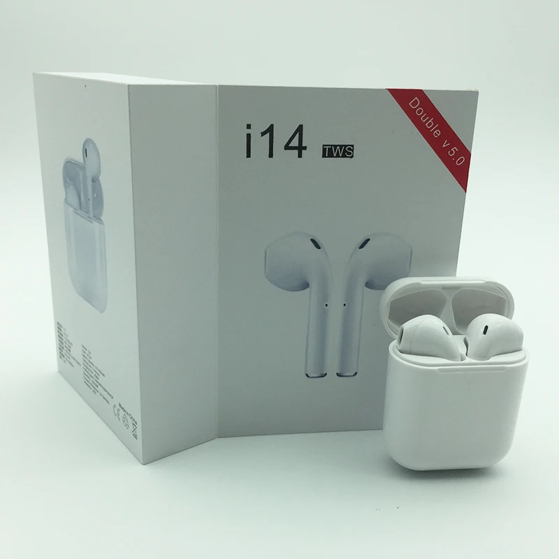 2019 i14 TWS 1:1 PK i12 tws i13 i10 i20 Беспроводные Bluetooth 5 0 наушники Сенсорное управление для iPhone
