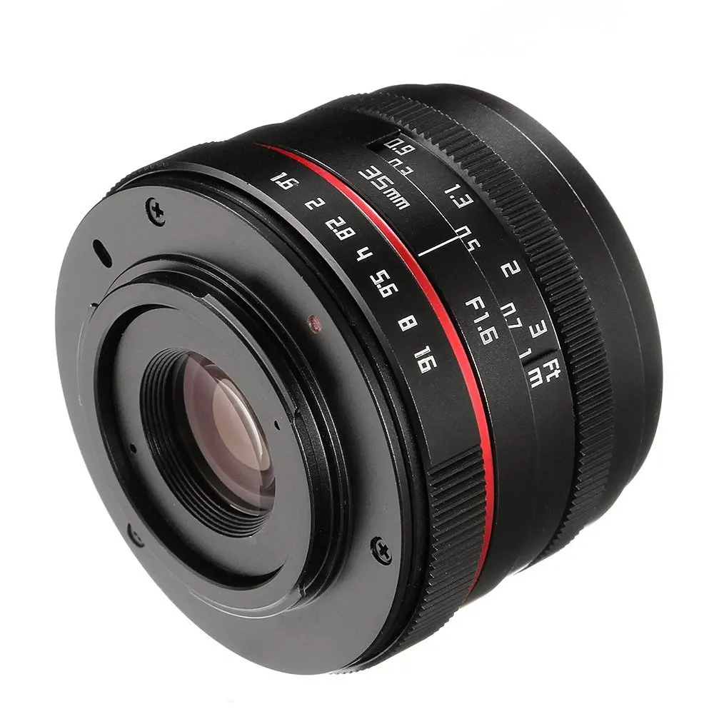 35 мм F/1,6 ручная фокусировка MF Prime объектив для Fujifilm Fuji x-крепление XH1 XA5 XA10 XA20 XE3 XE2S XT10 XT20 XT2 XPRO2 беззеркальная камера