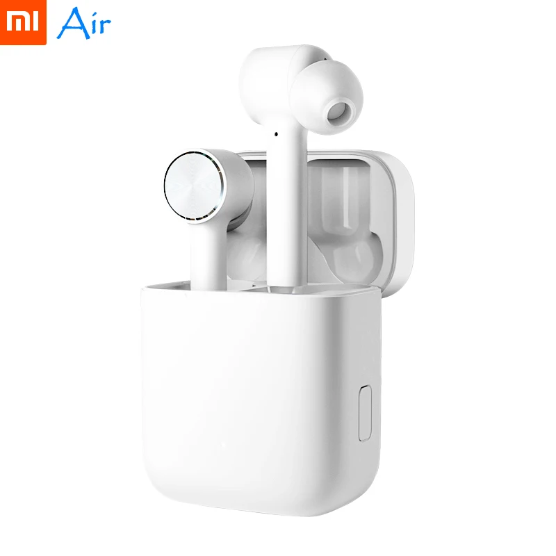 Белый Xiaomi Air Bluetooth гарнитура наушники-вкладыши TWS True Беспроводной стерео наушники ANC HIFI ENC HD Авто пауза нажмите Управление IPX4 Водонепроницаемый - Цвет: Белый