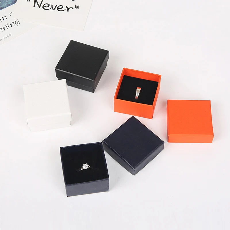 10 шт. разноцветная упаковка для украшений 5x5x3 см|Упаковка и стойки украшений| |