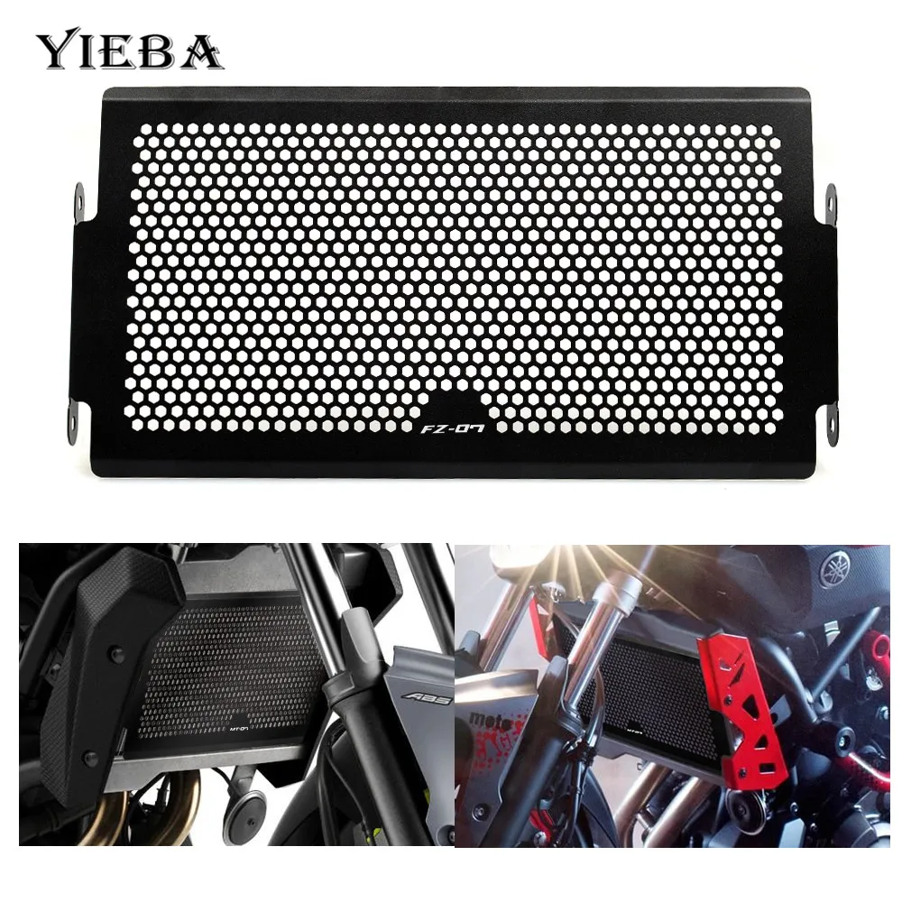 Для YAMAHA Mt 07 Mt07 MT FZ07 2014 2015 2016 CNC мотоциклетный радиатор защита решетка гриль крышка