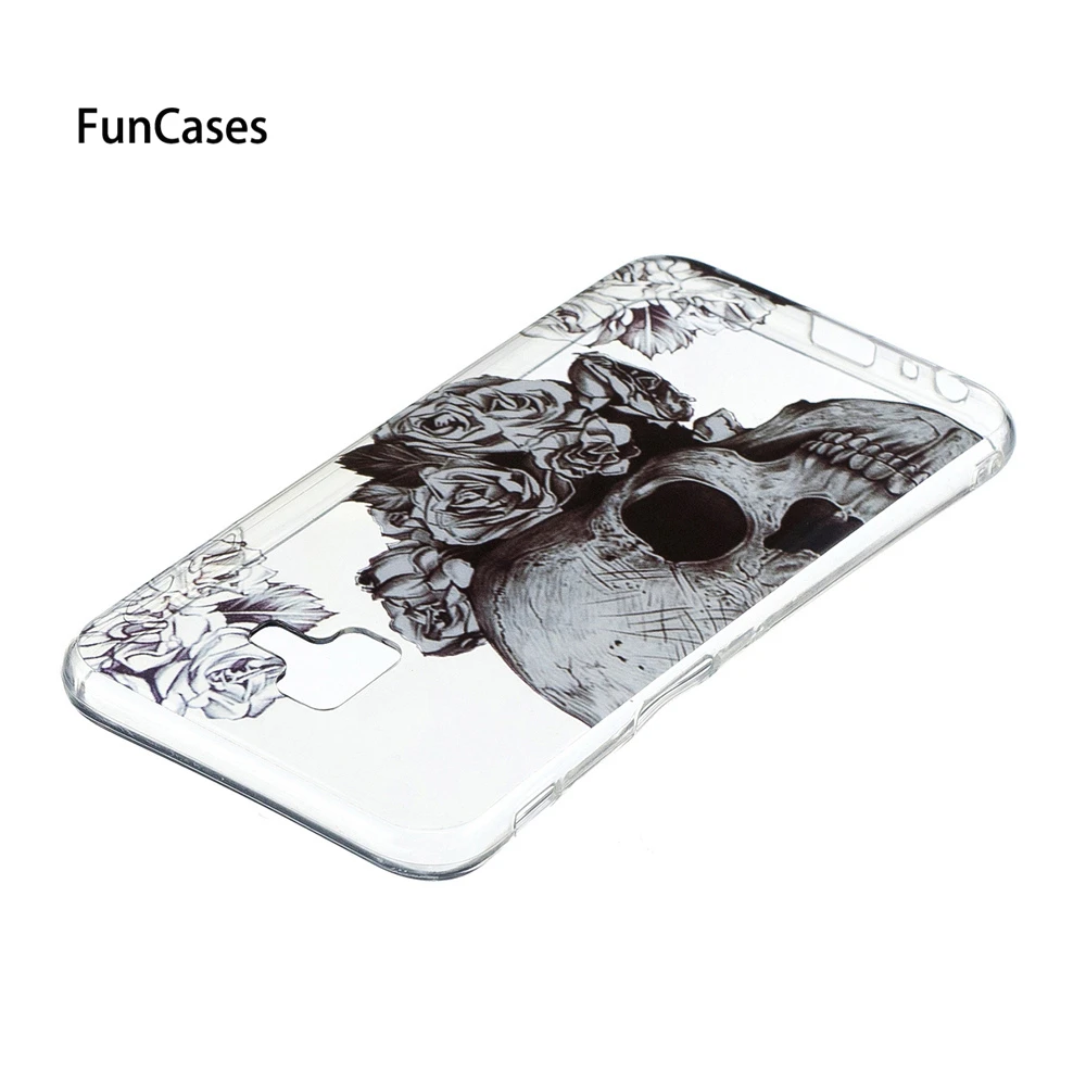 Coque чехол для телефона samsung Galaxy J4 плюс Чехол из мягкого силикона ТПУ с рисунком