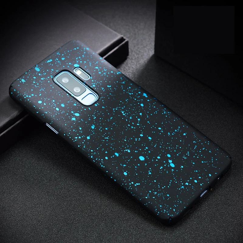 Матовые чехлы для samsung Galaxy S10 Plus S10 с 3D рисунком звезд, Жесткий Чехол из поликарбоната для samsung Galaxy S10+ чехол, Coque Capa