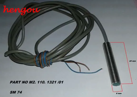 M2.110.1321/01 датчик для Hengoucn SM74 Размер головки 45 8 мм часть печатной машины|sensor|sensor