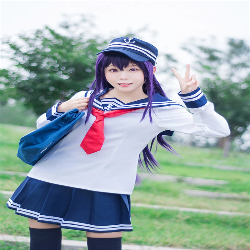 Костюм для косплея Shimakaze коллекция Kantai костюм моряка полная Коллекционная